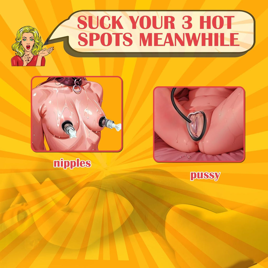 HatTrick Electric Pussy Pump Nipple Suckers Kit
