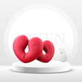 HeartPulse Nipple Vibrators with Remote