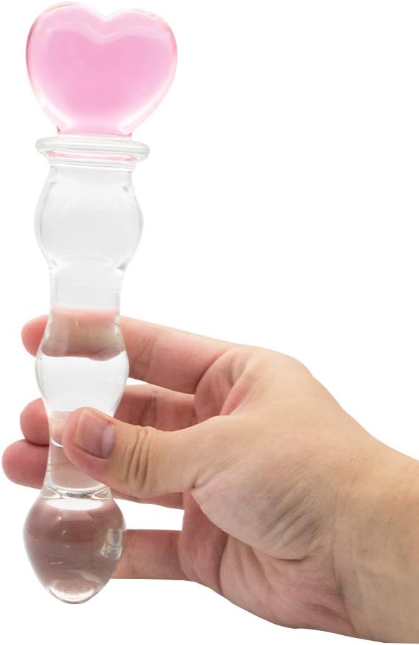 HeartRipple Glass Pleasure Wand