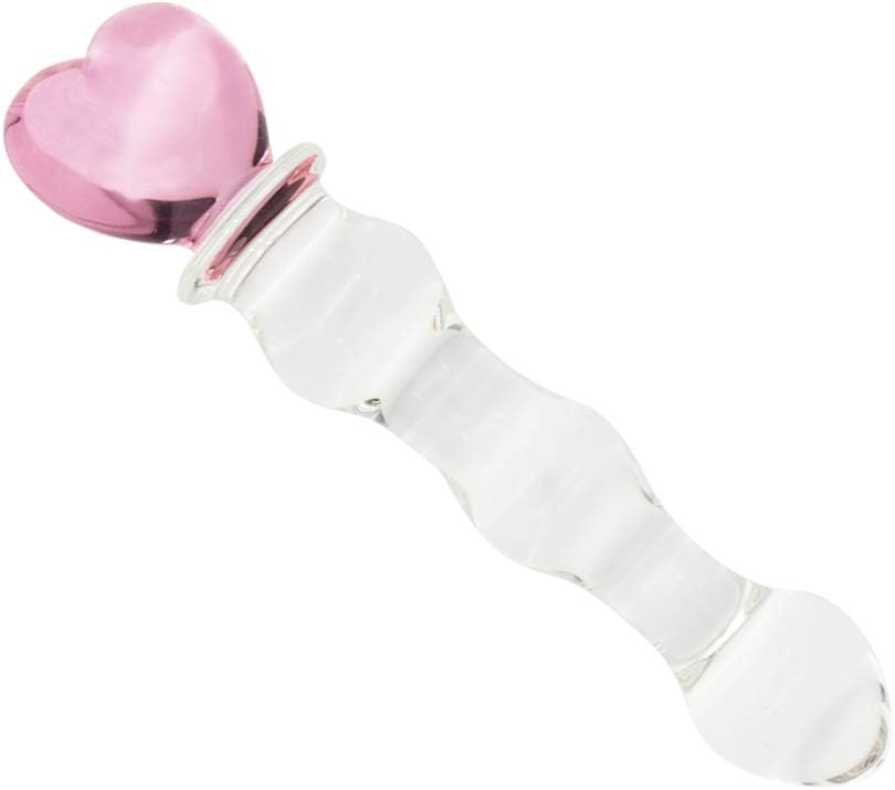 HeartRipple Glass Pleasure Wand