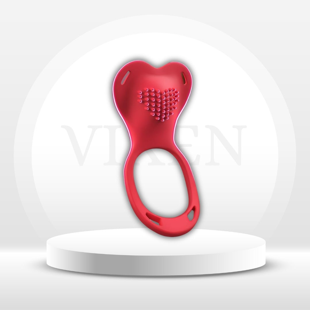 HeartRush Heart-Shaped Couples Wearable Clit Vibrator