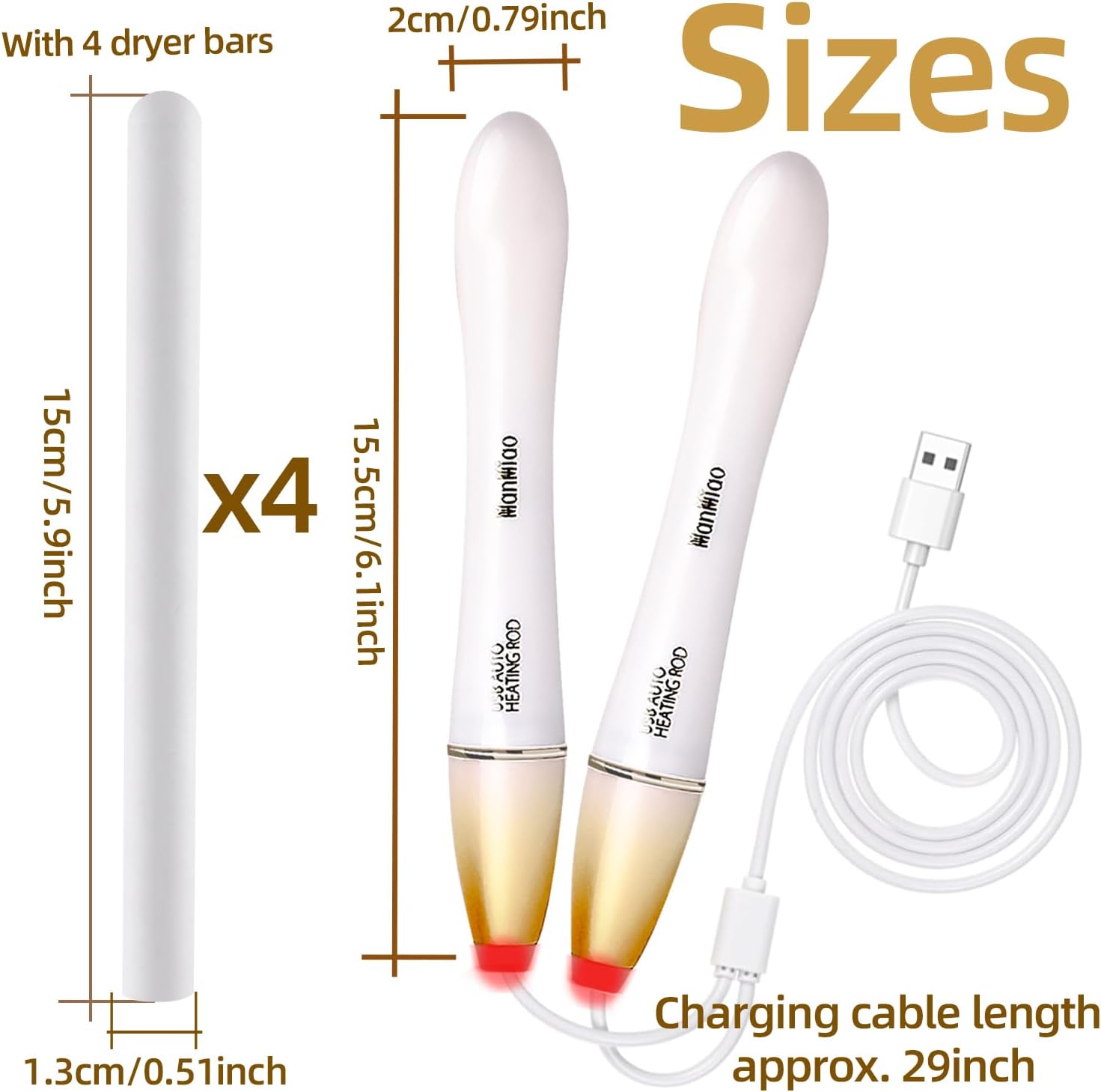 HeatFlex Duo – 2-in-1 USB Heating Rods for Masturbators