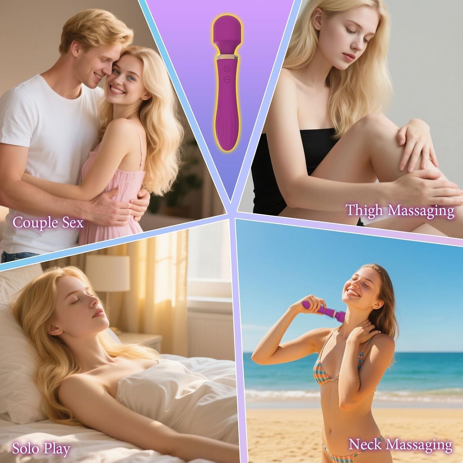 HeatMuse Heated Wand & Bullet Vibrator Set