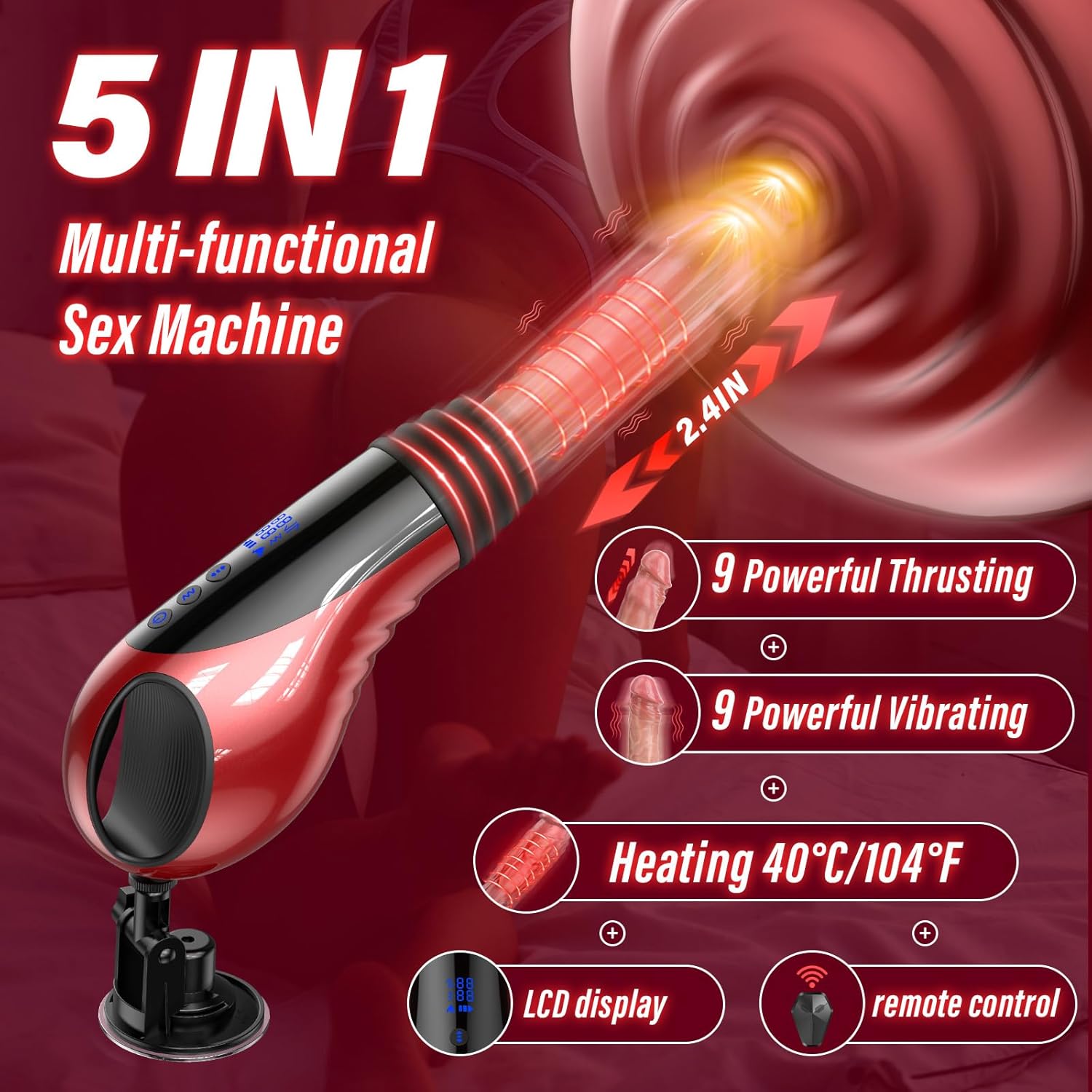 HeatRide Power Thrust Sex Machine