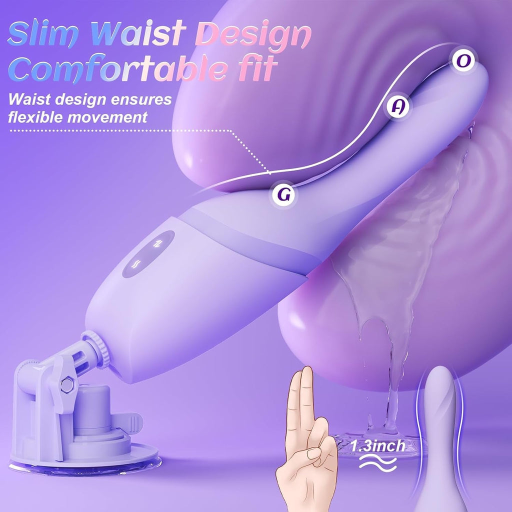 HeatThrust App-Controlled Sex Machine Vibrator