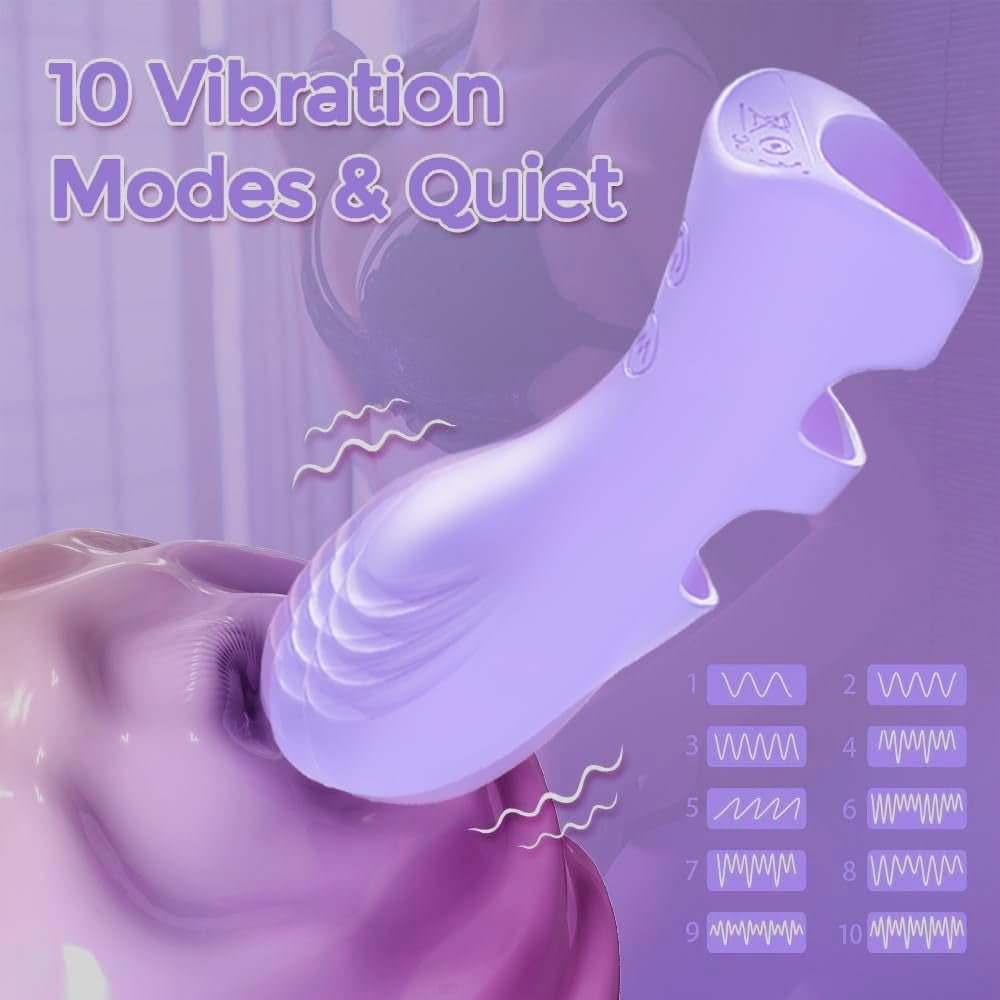 HeatTouch Heated Couples Finger Vibrator