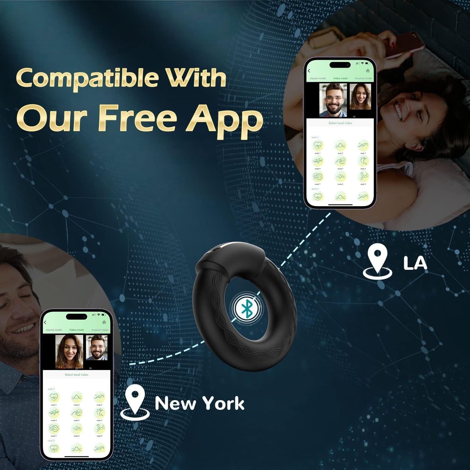 HeatVibe Smart Vibrating Penis Ring