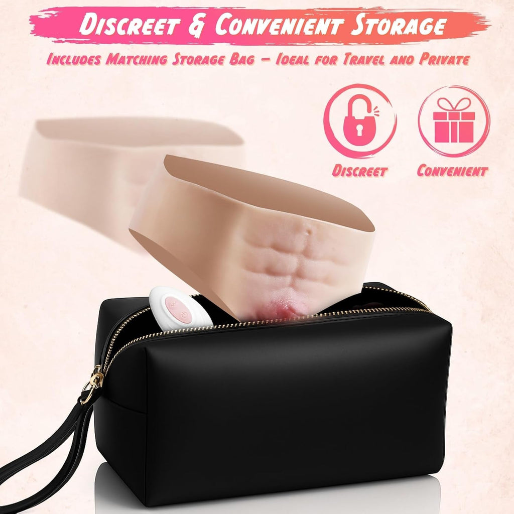 HollowPulse Vibrating Hollow Strap-On Sleeve for Extended Play