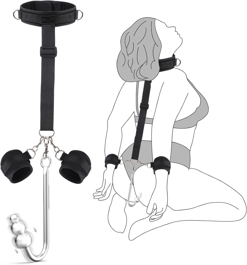 HookBound Vibrating Anal Hook & Restraint Kit