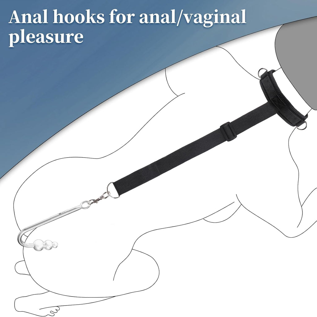 HookBound Vibrating Anal Hook & Restraint Kit