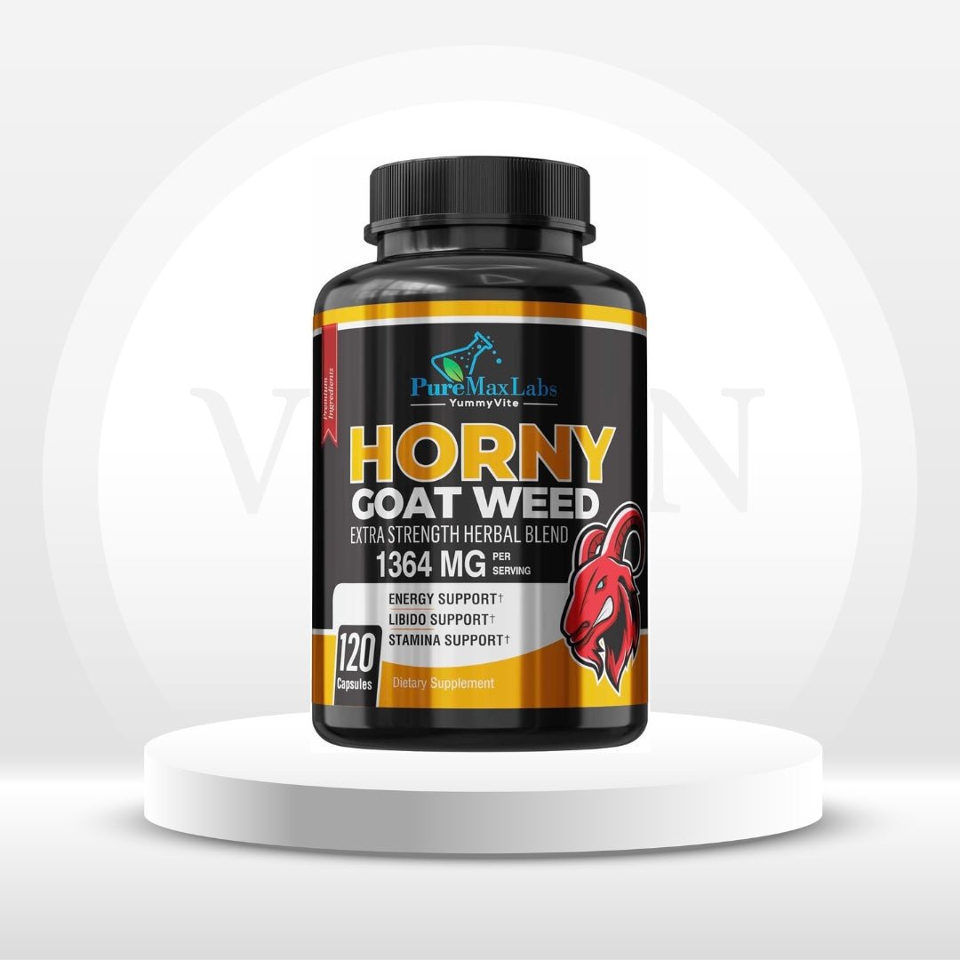 Horny Goat Weed Capsules – Libido & Energy Support for Adults