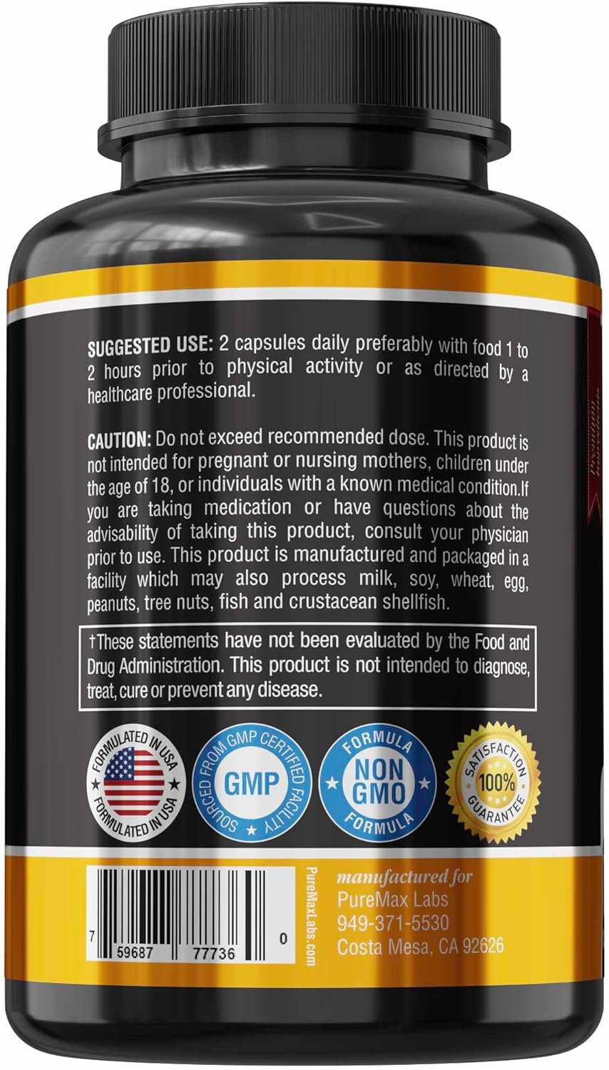 Horny Goat Weed Capsules – Libido & Energy Support for Adults