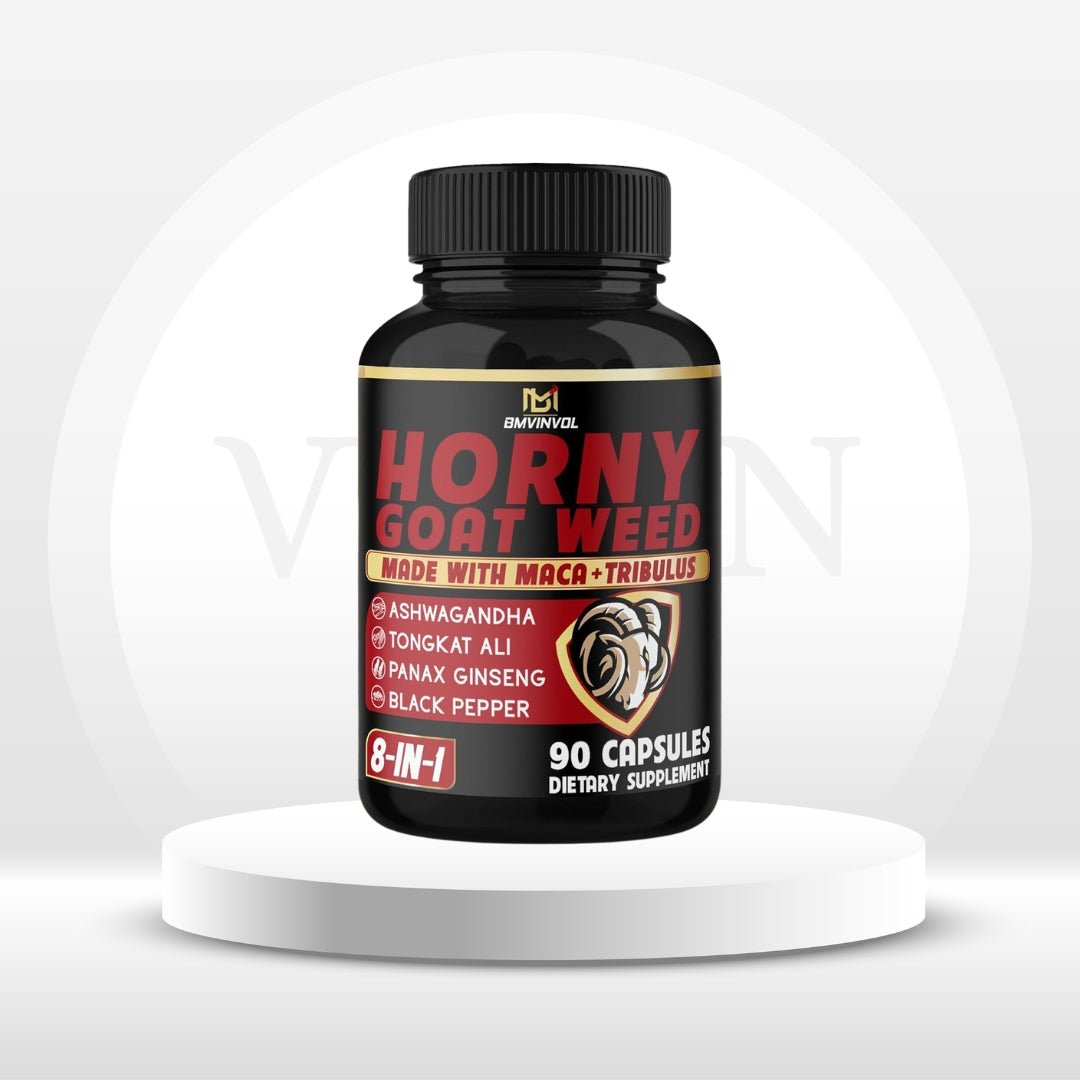 Horny Goat Weed Capsules – Libido & Energy Support for Men