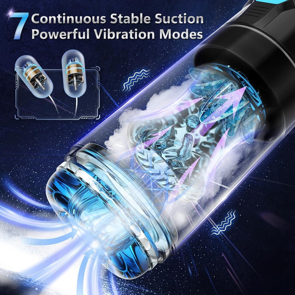 HydroSync AI Video Sync Vacuum Male Stroker