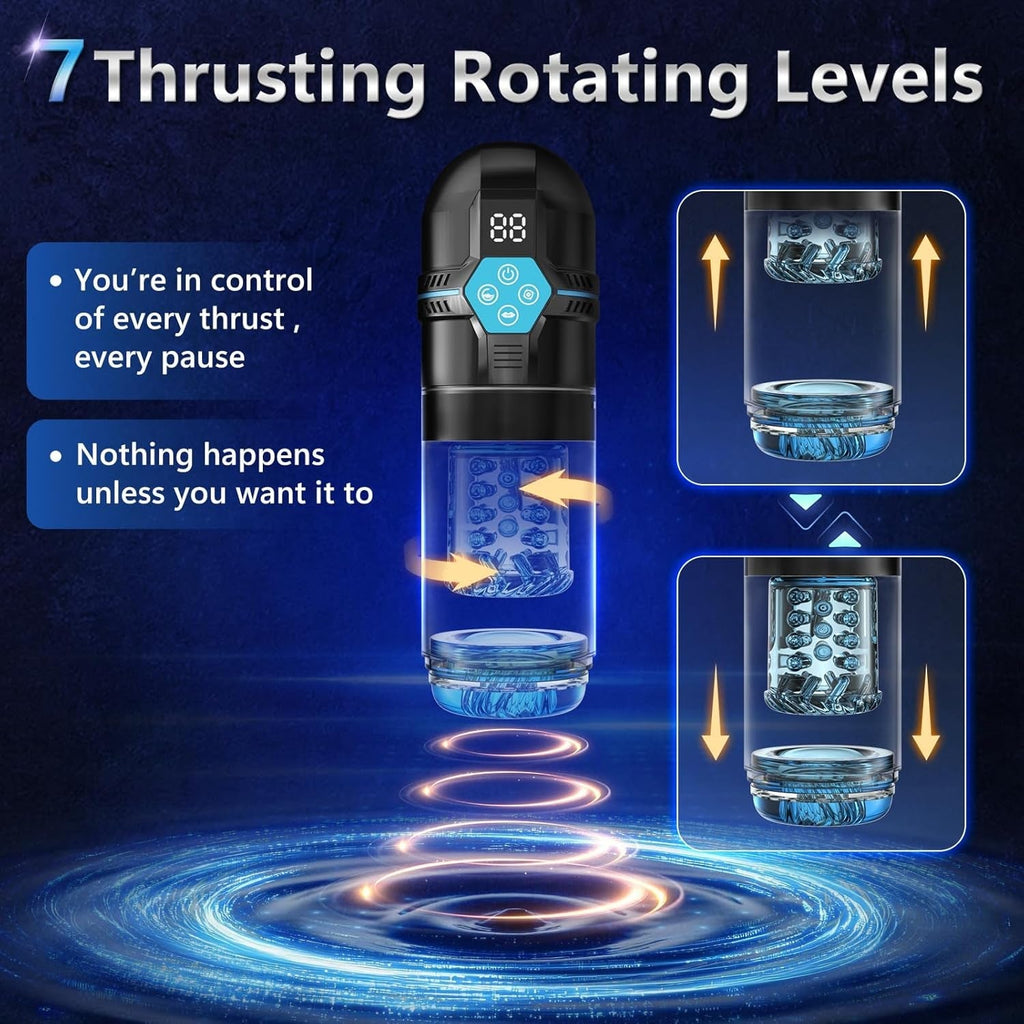 HydroSync AI Video Sync Vacuum Male Stroker
