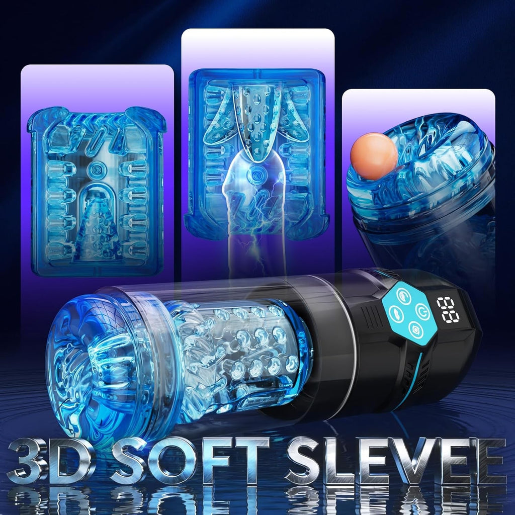 HydroSync AI Video Sync Vacuum Male Stroker