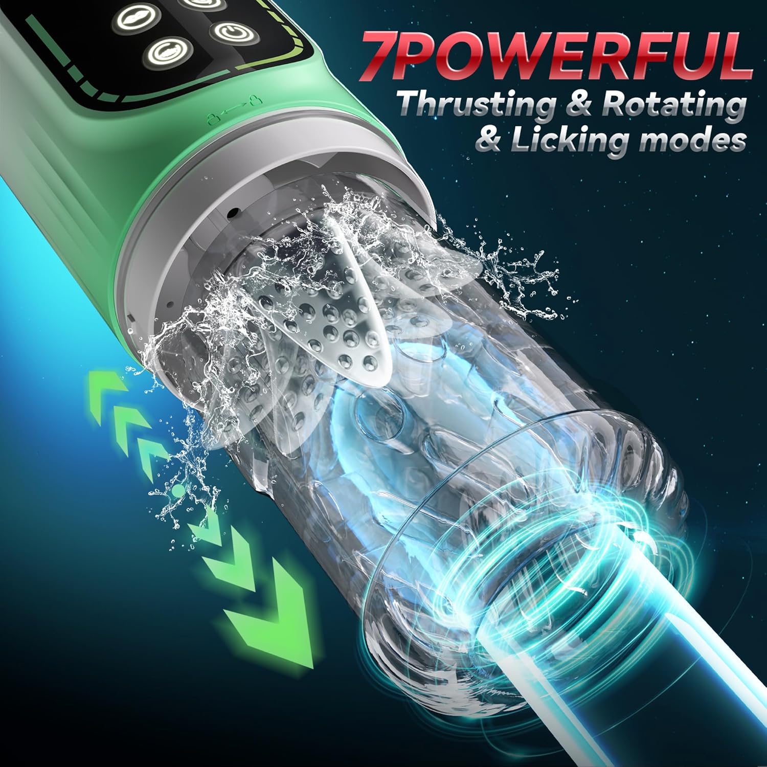 HydroVibe 4-in-1 Pump Stroker