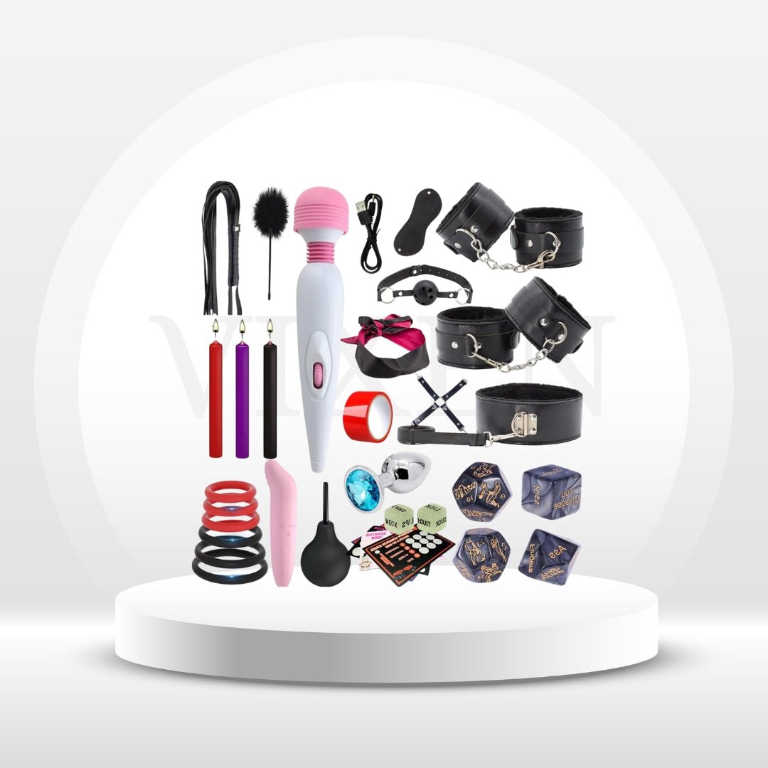 IgnitePassion 35-Piece BDSM Pleasure Kit