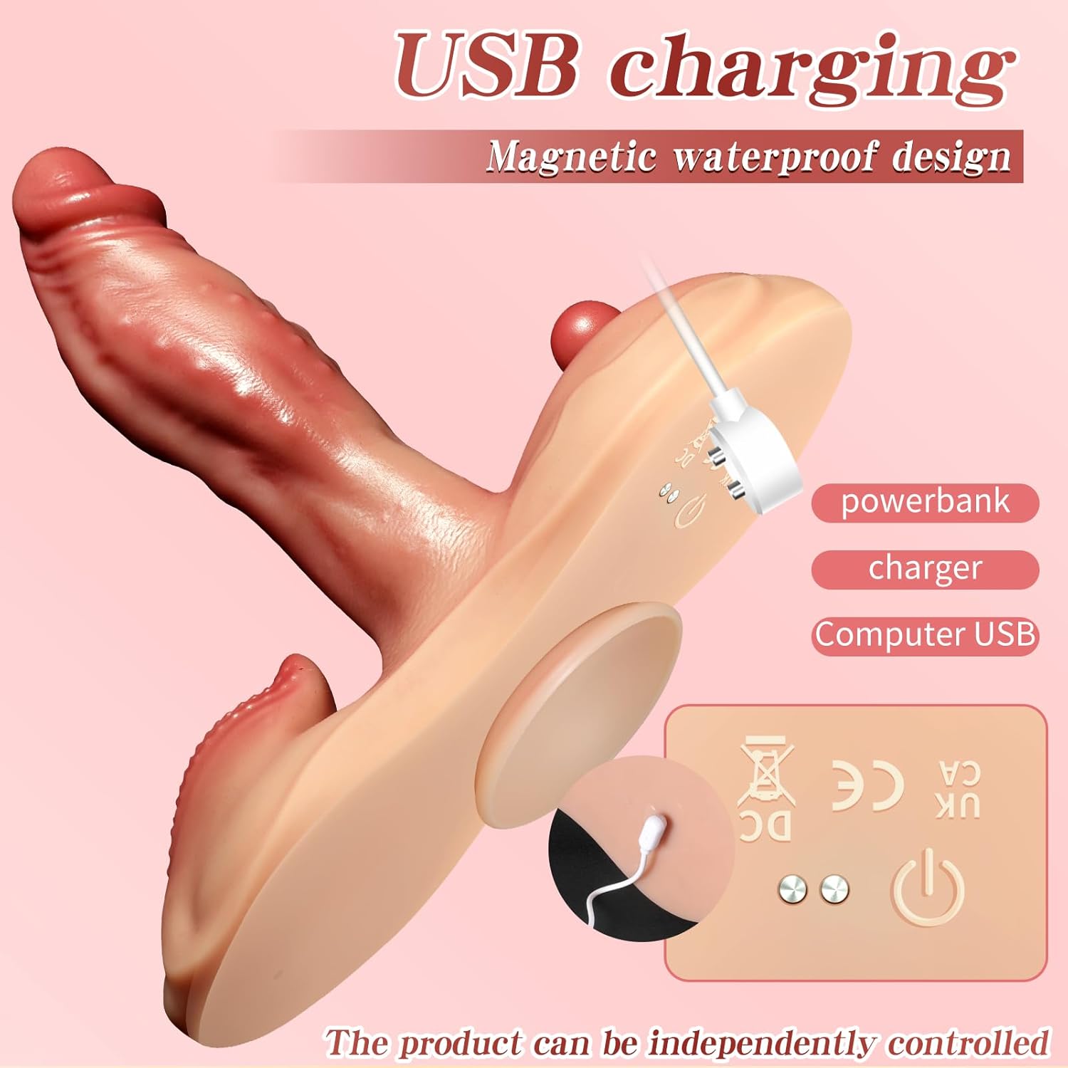 InfernoRide Ride-On Heated Thrusting Vibrator