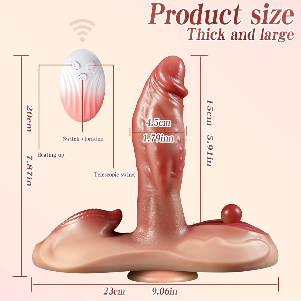 InfernoRide Ride-On Heated Thrusting Vibrator