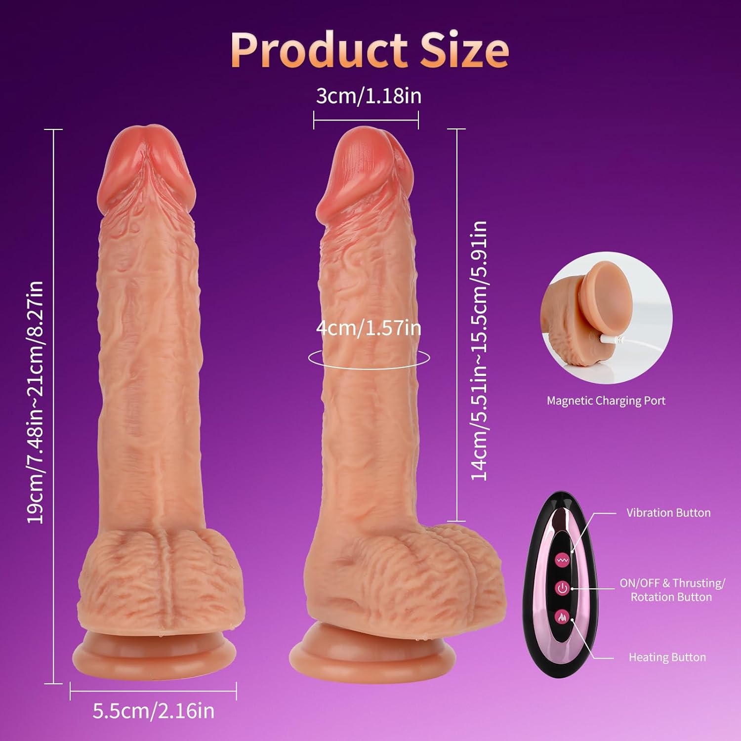 InfernoThrust 3-in-1 Strap-On Set