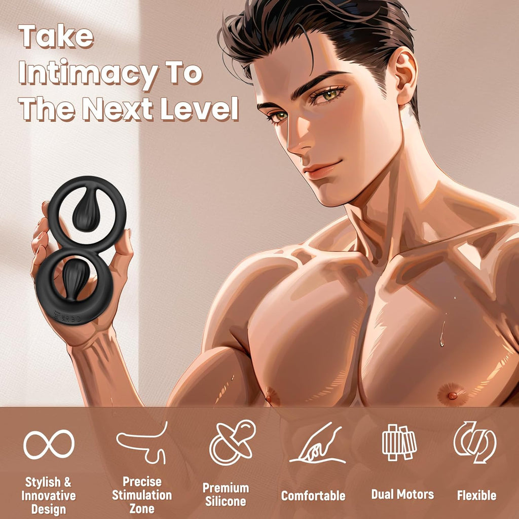 InfinityPulse Dual Vibrating Cock Ring