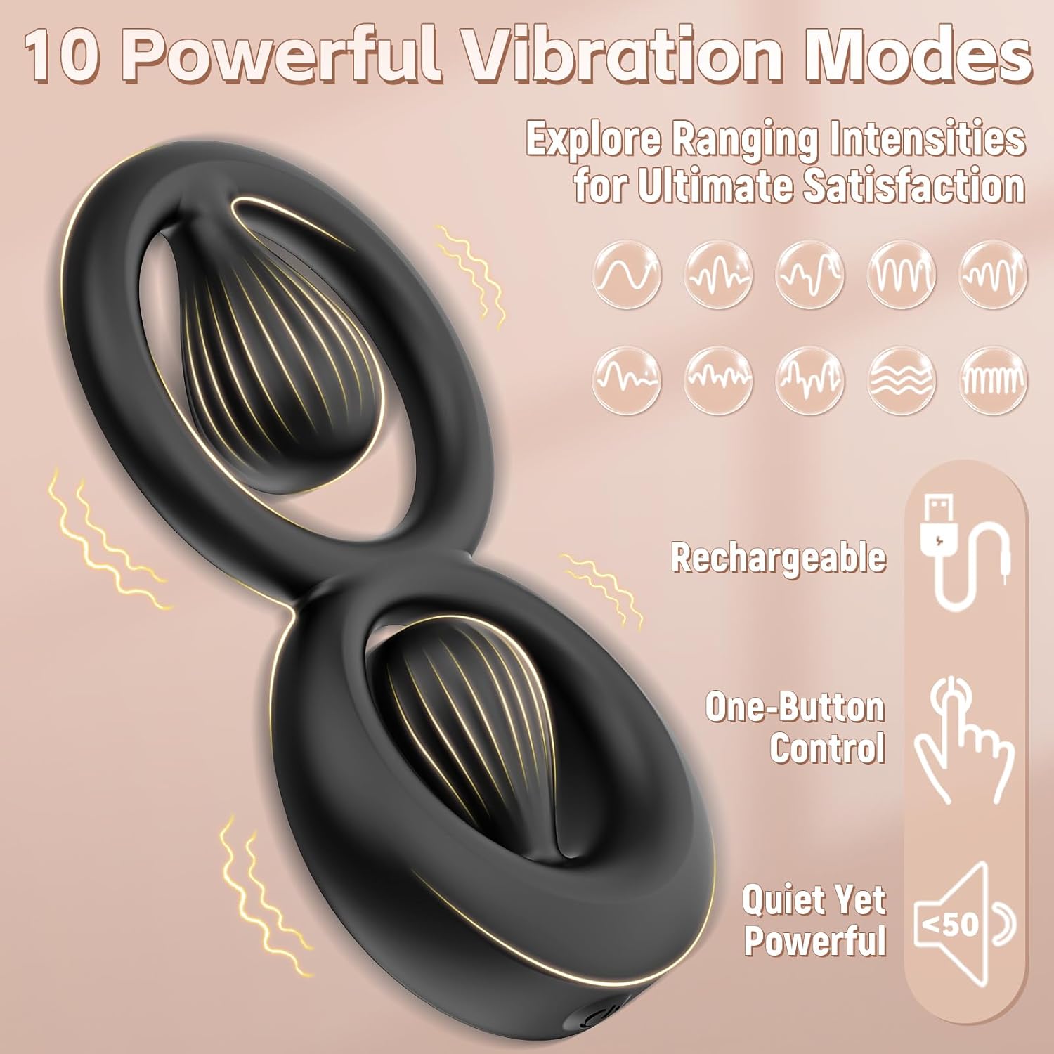 InfinityPulse Dual Vibrating Cock Ring