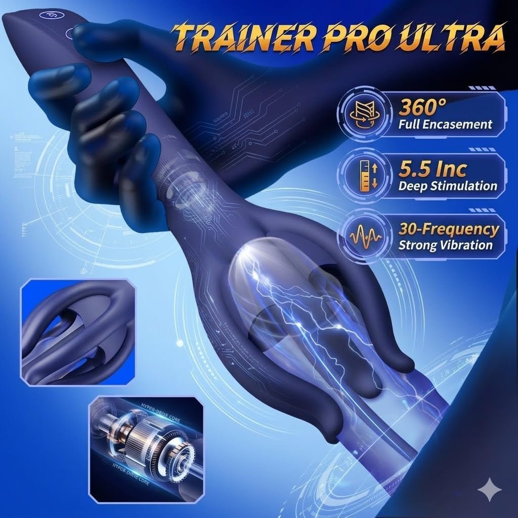 InnerPulse 5.5” Silicone Urethral Male Trainer Vibrator