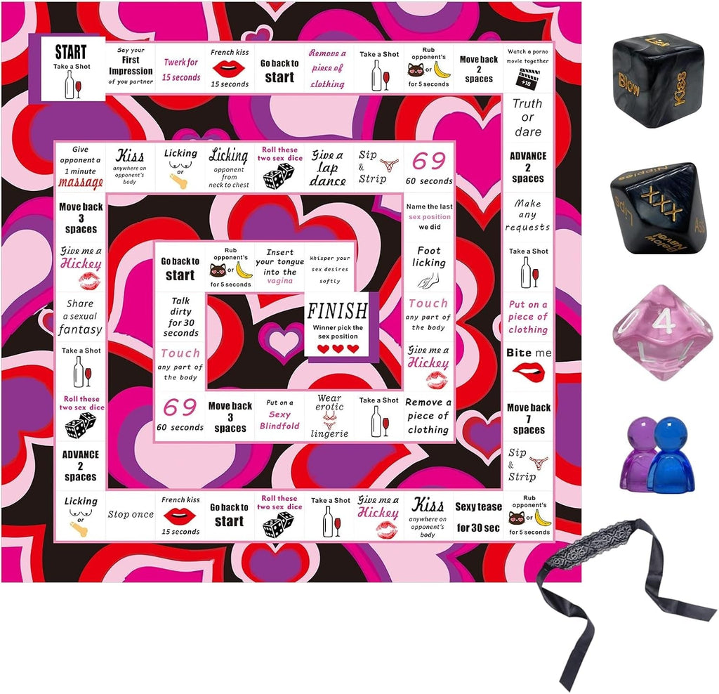 Intimate Couples Date Night Sexy Board Game