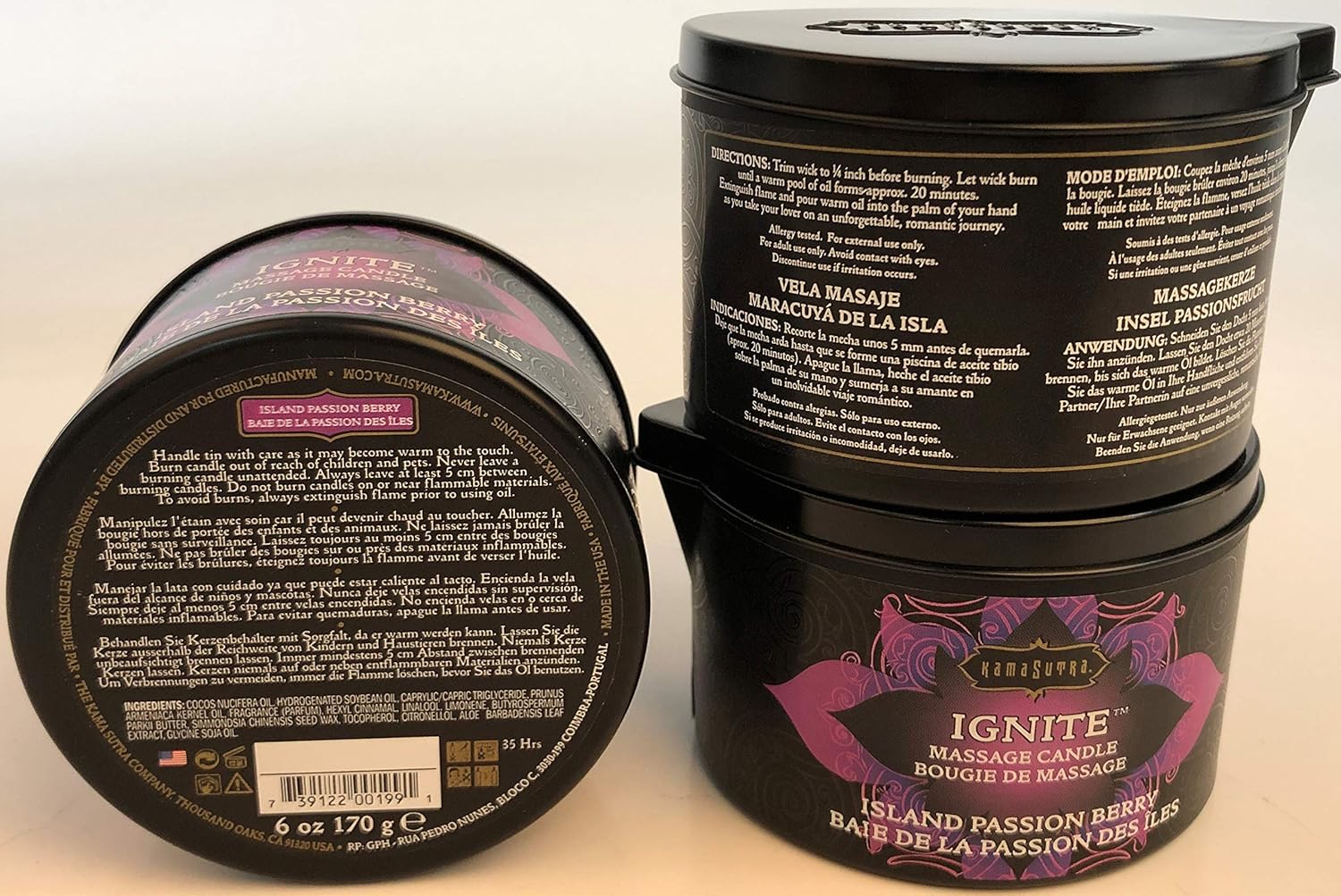 Island Passion Sensual Massage Candle