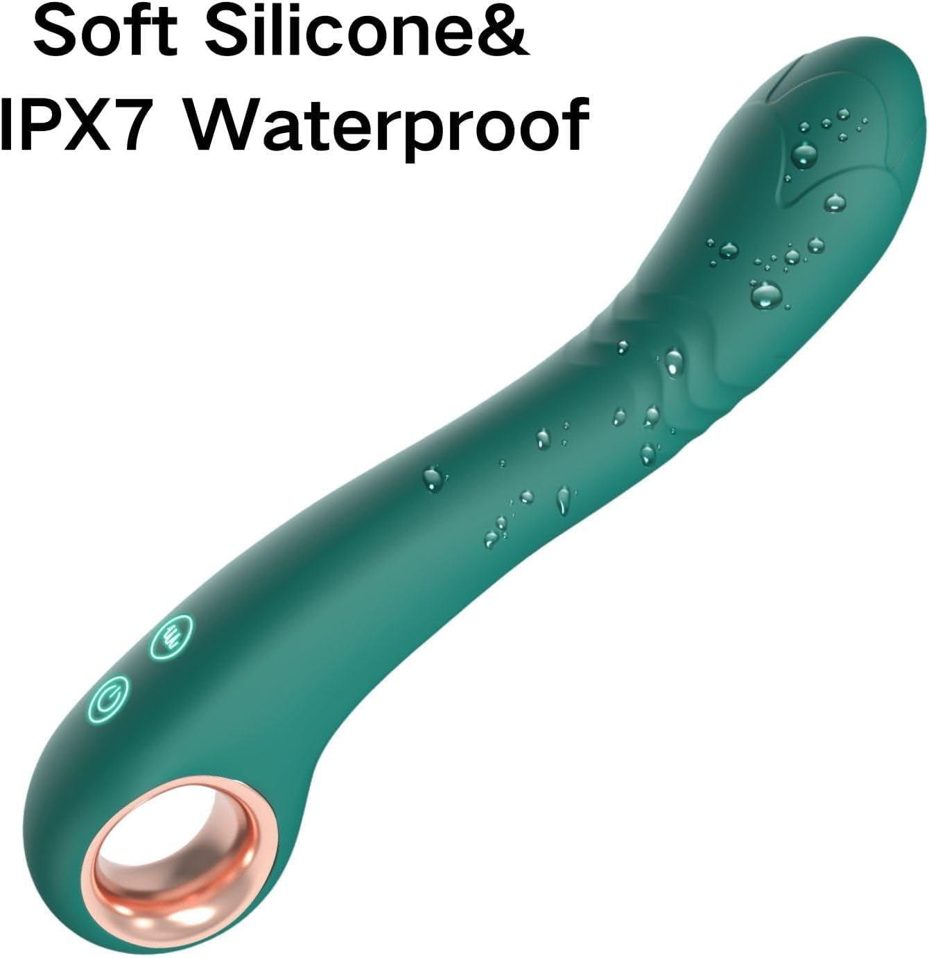 JadeBloom G-Spot Vibrator Wand, 10 Modes