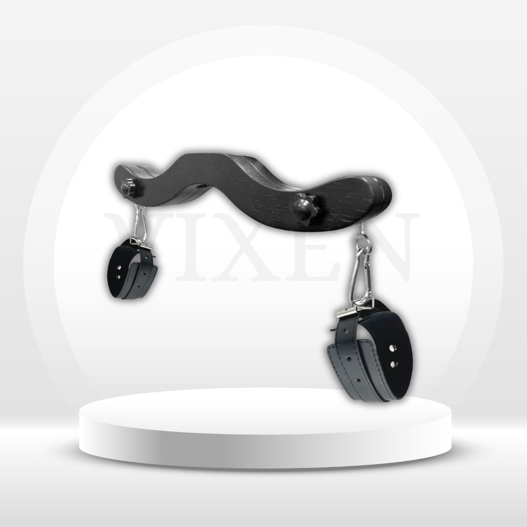 KneelVise CBT Testicle Crusher with Ankle Cuffs