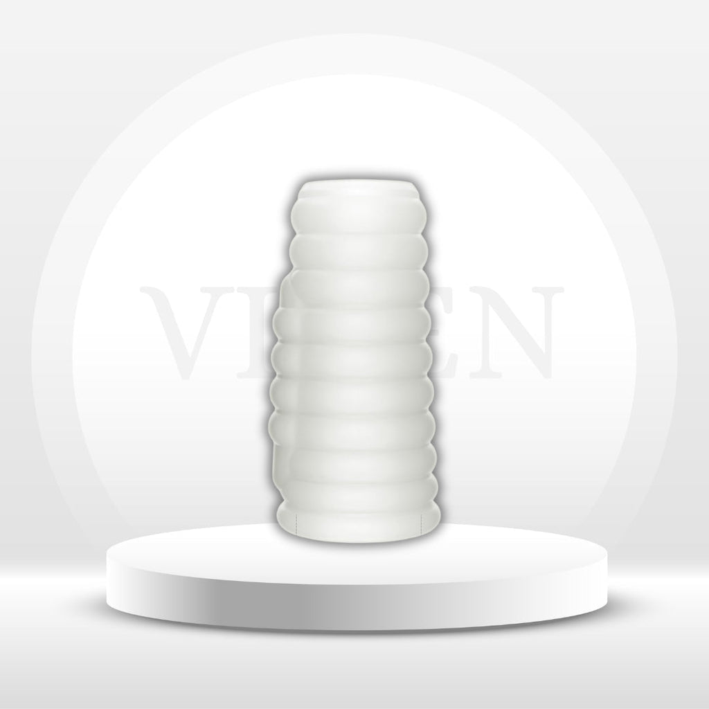 KnightFit Ribbed Vibrating Penis Sleeve