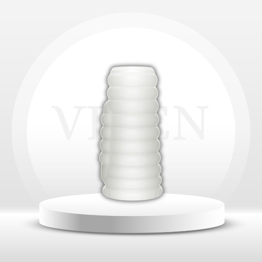 KnightFit Ribbed Vibrating Penis Sleeve