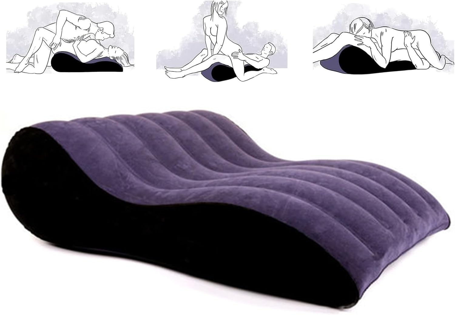 KnightPad S-Curve Inflatable Sex Cushion