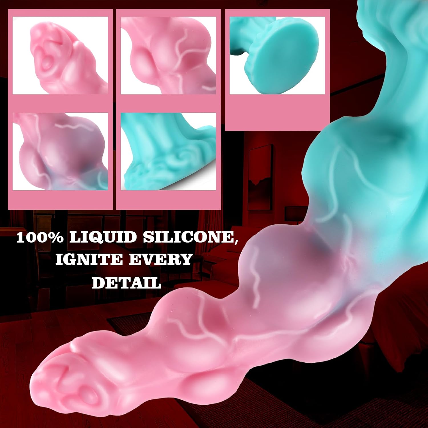 KnotBeast 10.6" Extreme Fantasy Dildo