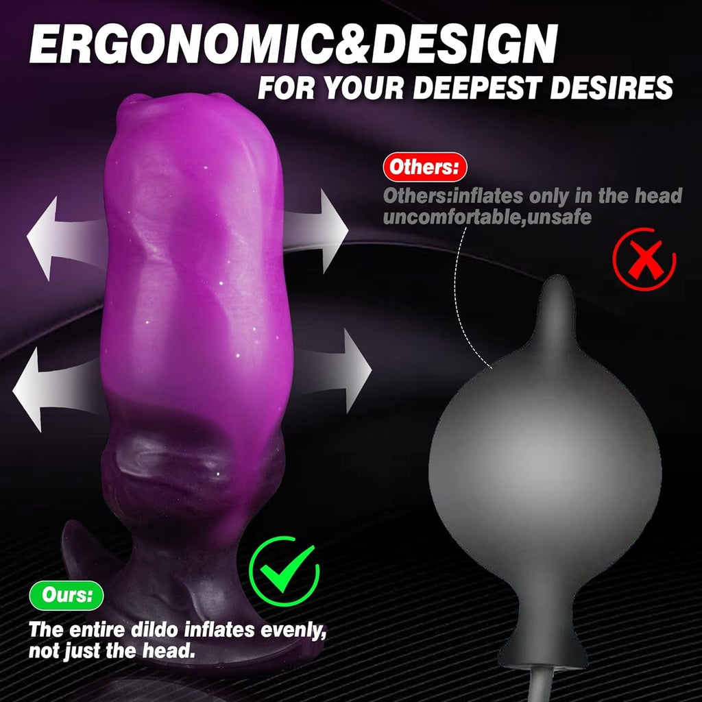 KnotBloom Inflatable Fantasy Butt Plug