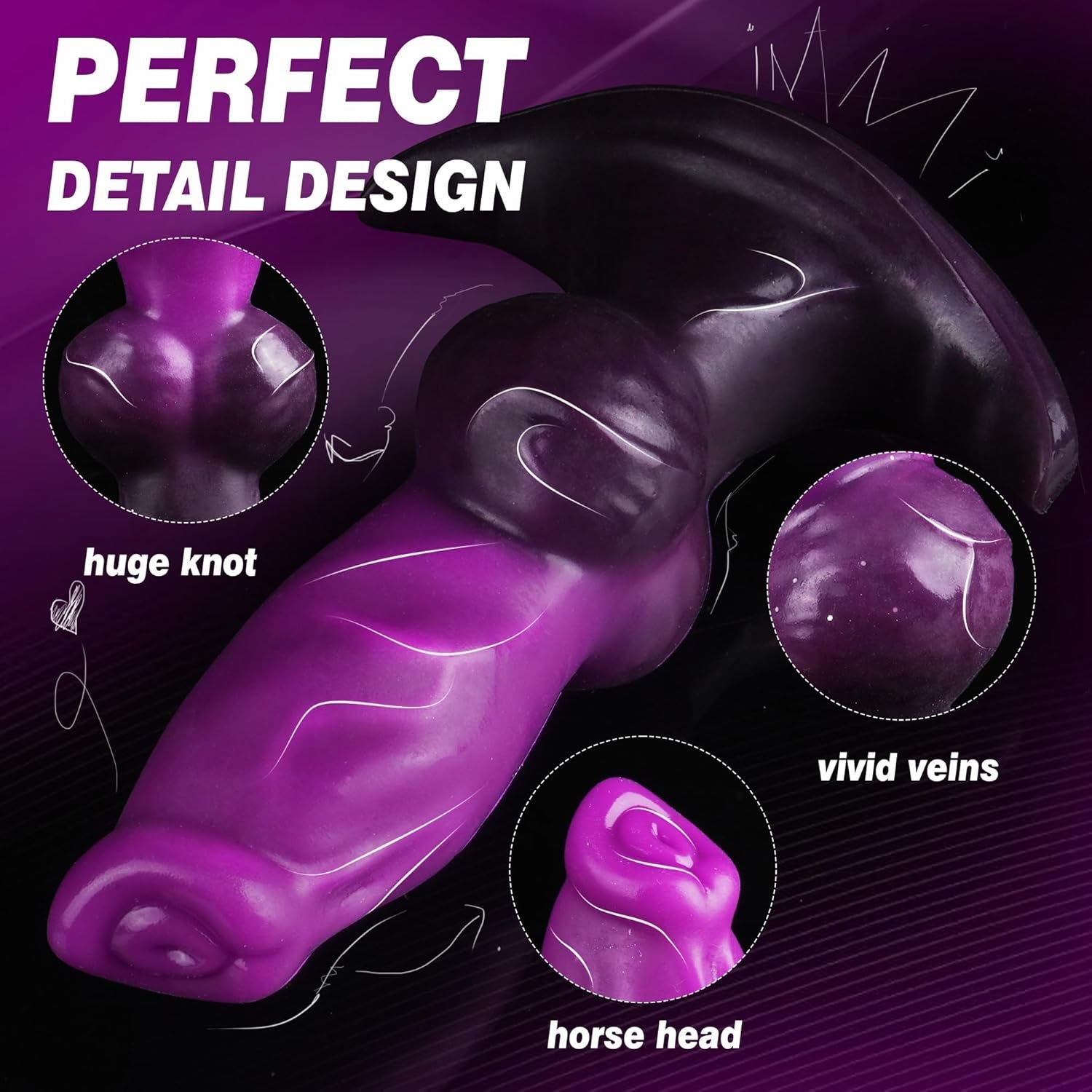 KnotBloom Inflatable Fantasy Butt Plug