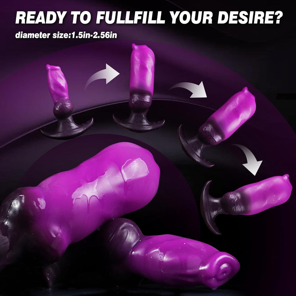 KnotBloom Inflatable Fantasy Butt Plug