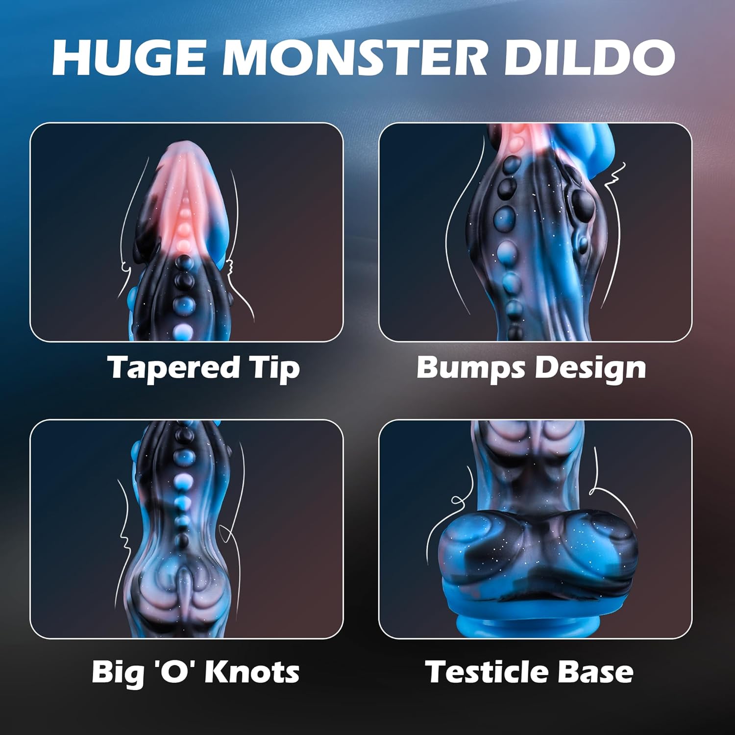 KnotVibe Beast Thrusting Fantasy Dildo