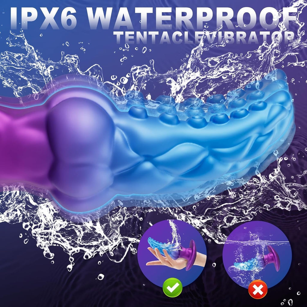 KrakenKnot Monster Tentacle Vibrating Butt Plug