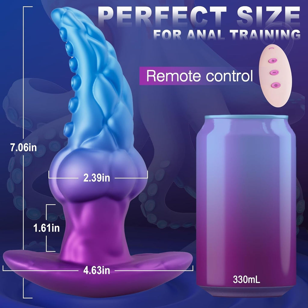 KrakenKnot Monster Tentacle Vibrating Butt Plug