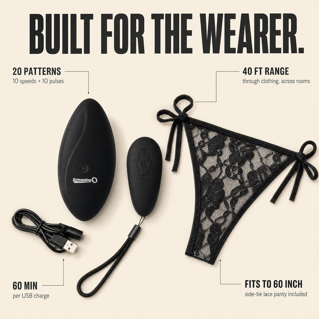 LaceLink Remote Control Panty Vibrator Set