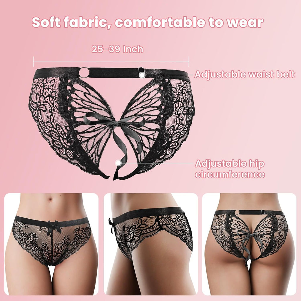 LaceLure Crotchless Panty Vibrator