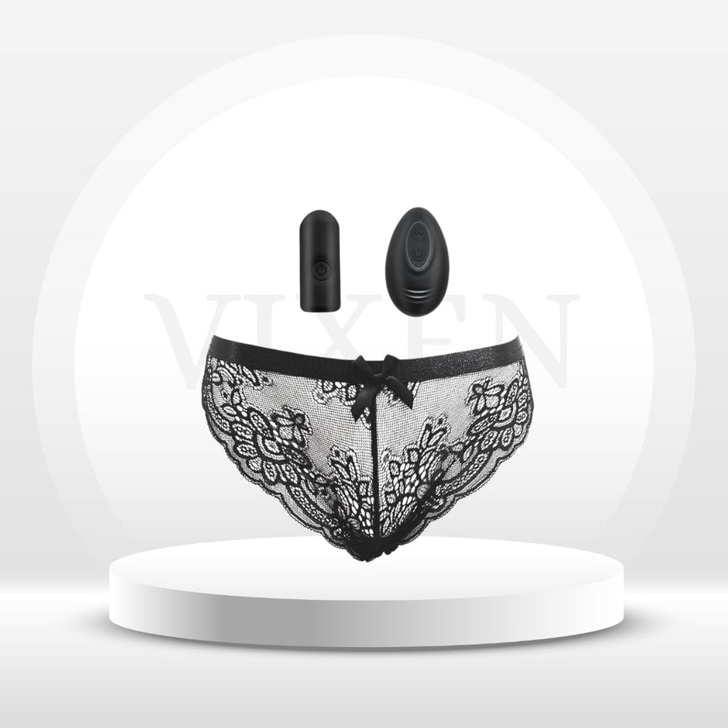 LaceLure Crotchless Panty Vibrator