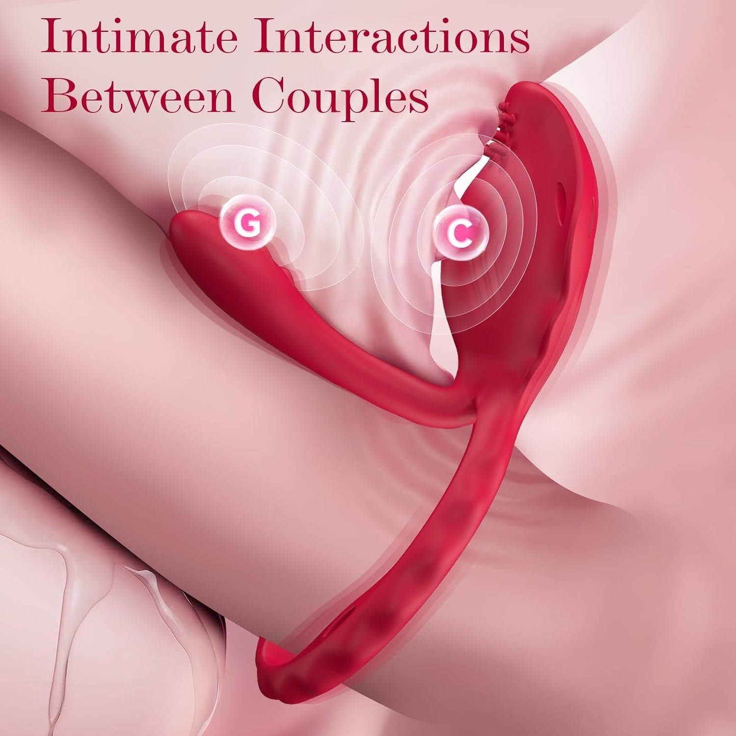 LaceThrust Couples Thrusting Massager Vibrating Ring