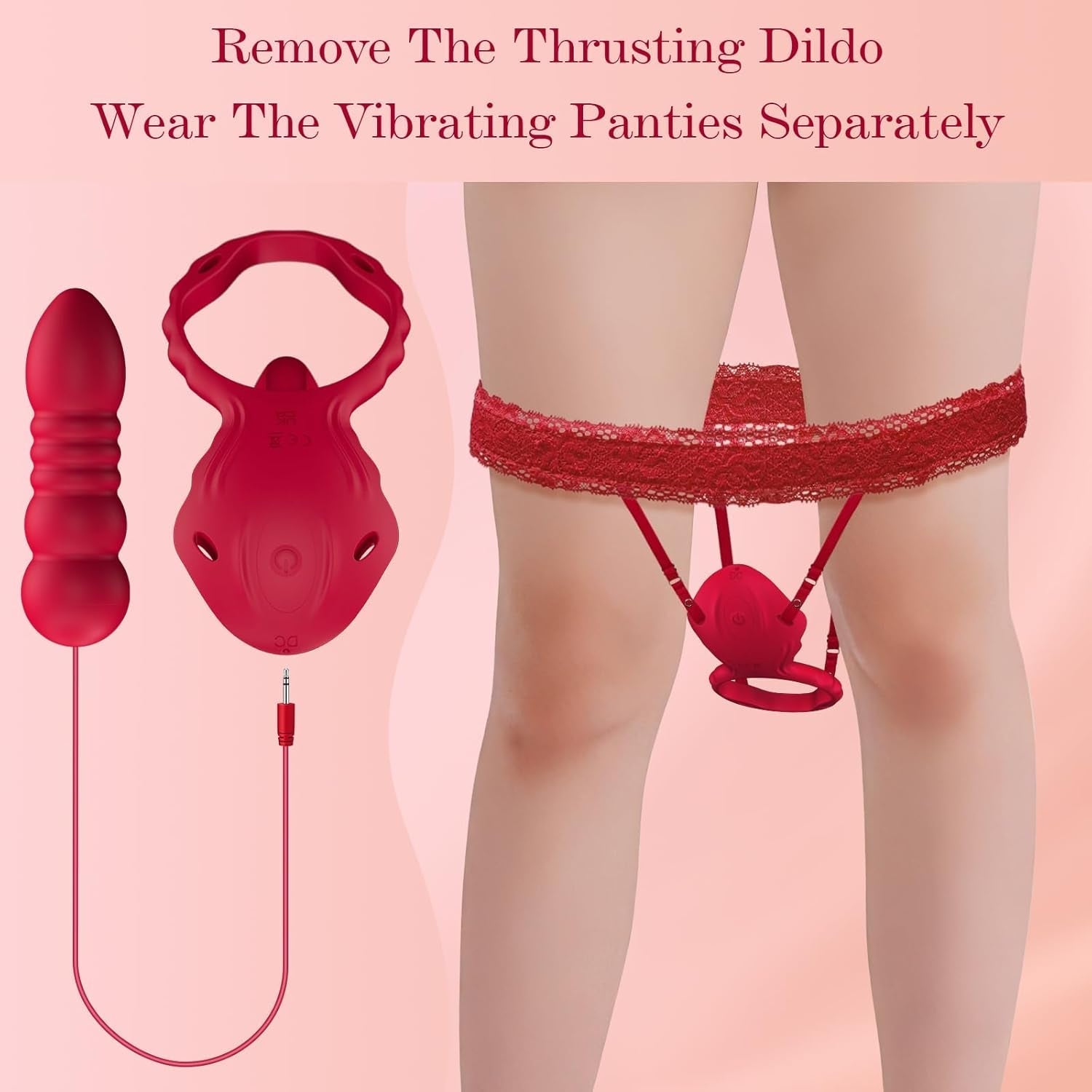 LaceThrust Couples Thrusting Massager Vibrating Ring