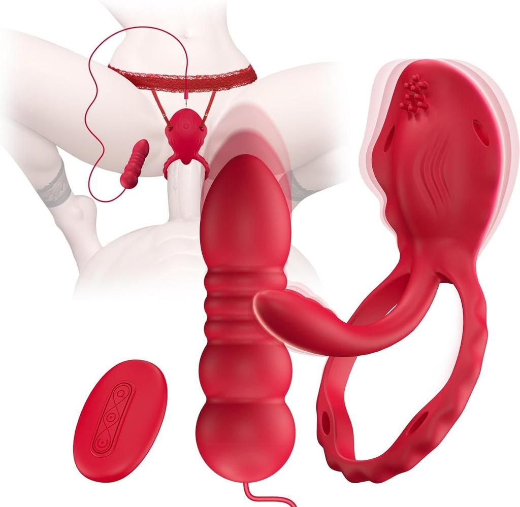 LaceThrust Couples Thrusting Massager Vibrating Ring