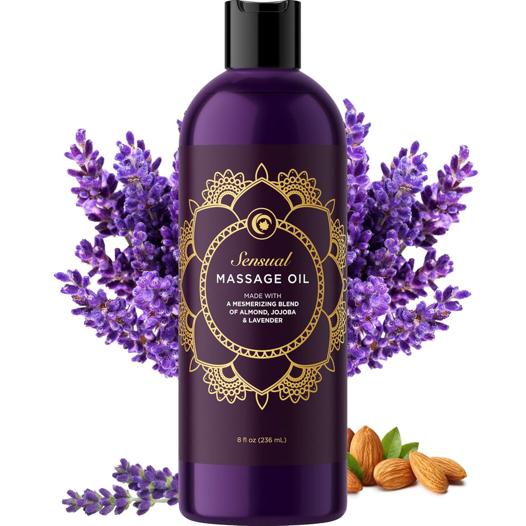 Lavender Aromatherapy Sensual Massage Oil