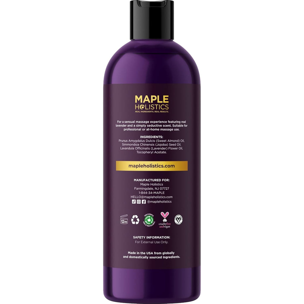Lavender Aromatherapy Sensual Massage Oil